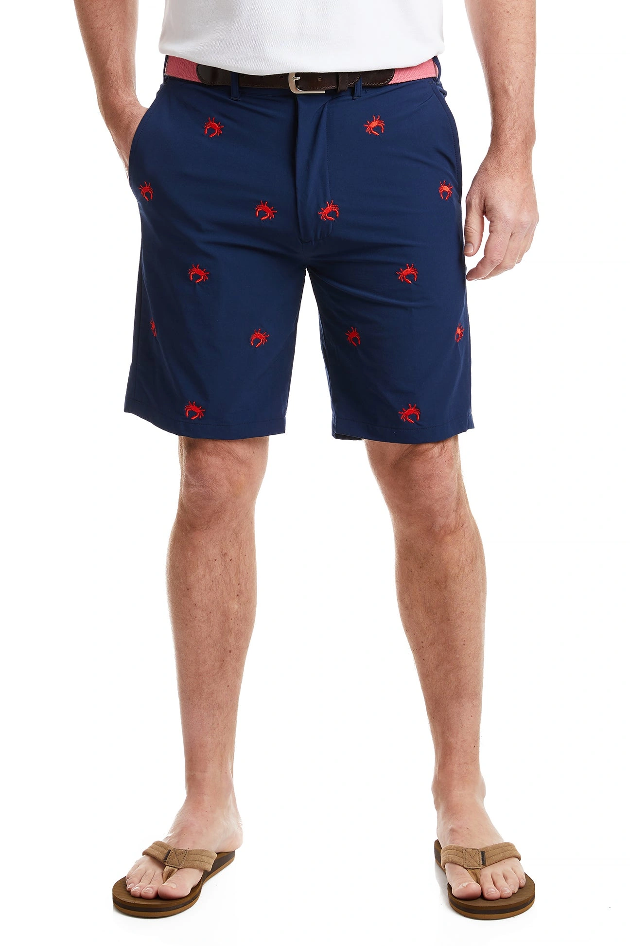 Nantucket ACKformance: ¡Shorts marineros con cangrejo rojo, estilo y sol!